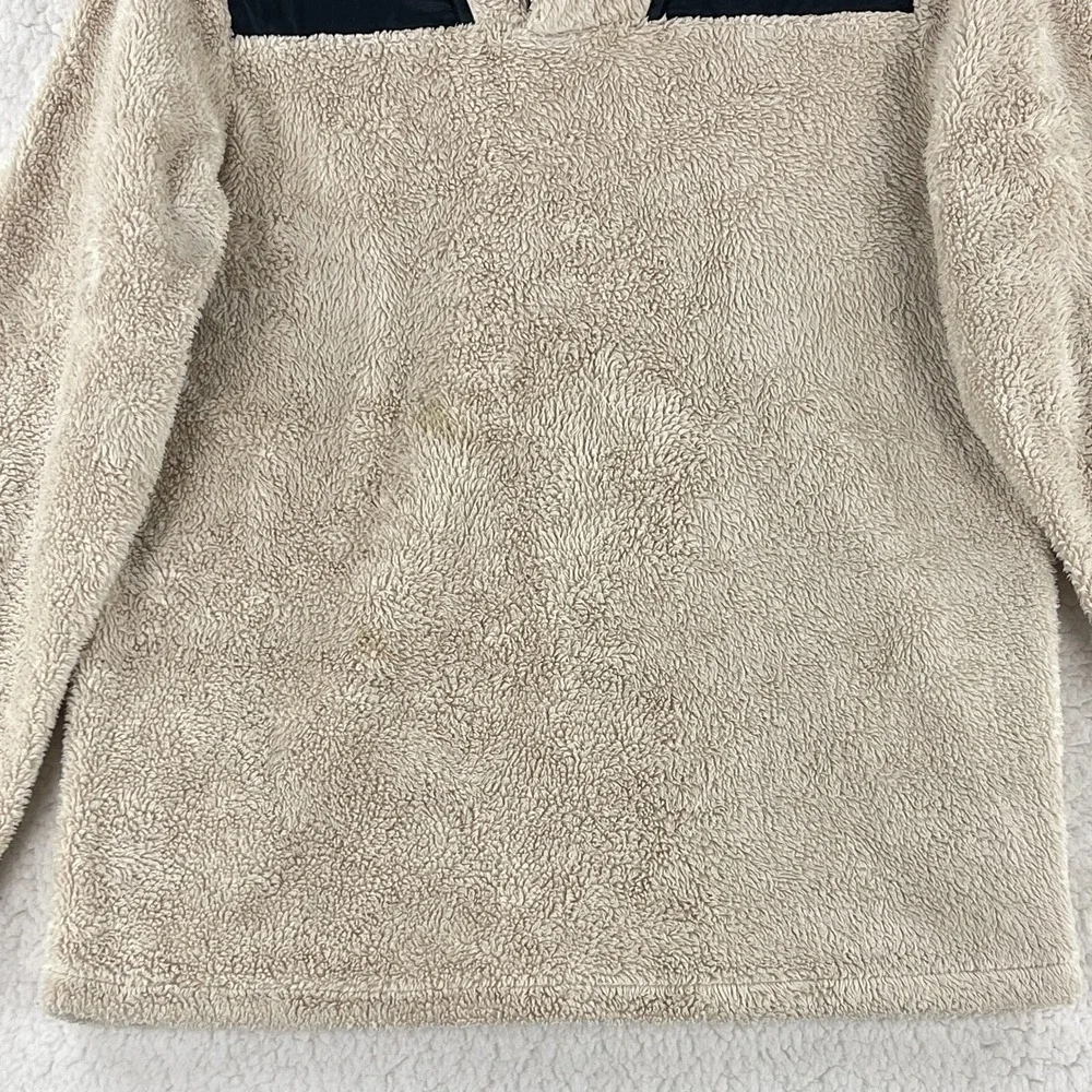 The North Face Ivory Oso‎ 1/4 Snap Pullover Sweater Youth Girls LS Size XL